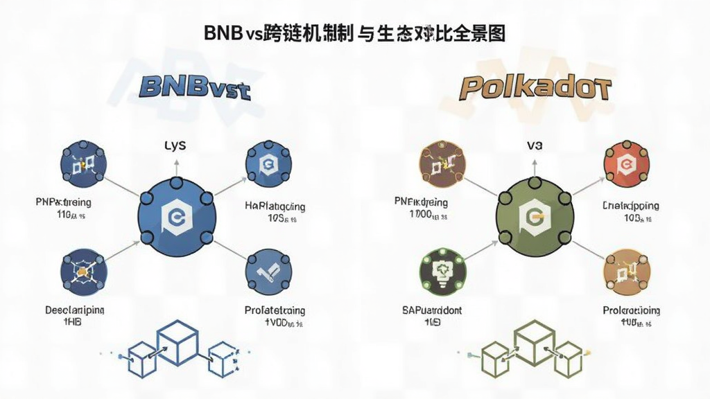 BNBvsPolkadot 两条公链跨链机制与生态对比全景图