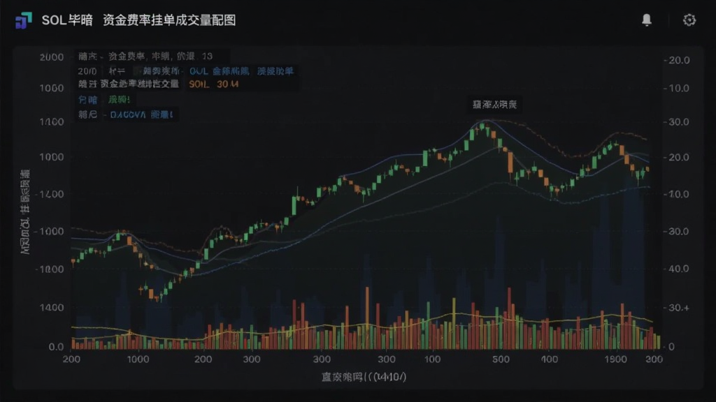 SOL毕暗 资金费率挂单成交量配图