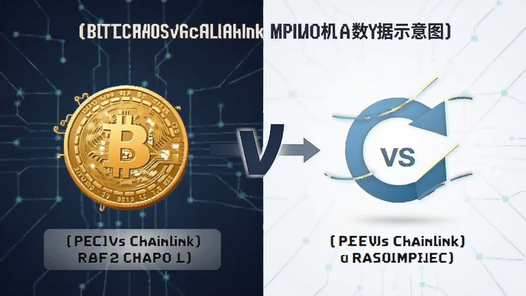 比特币vsChainlink 预言机数据上链示意图