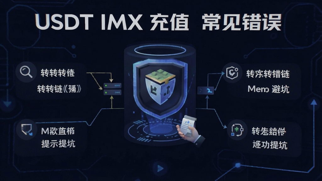 USDT IMX 充值 常见错误 转错链 Memo 避坑 提示图