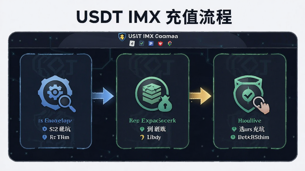 USDT IMX 充值流程 选链 到账 避坑 全流程示意图