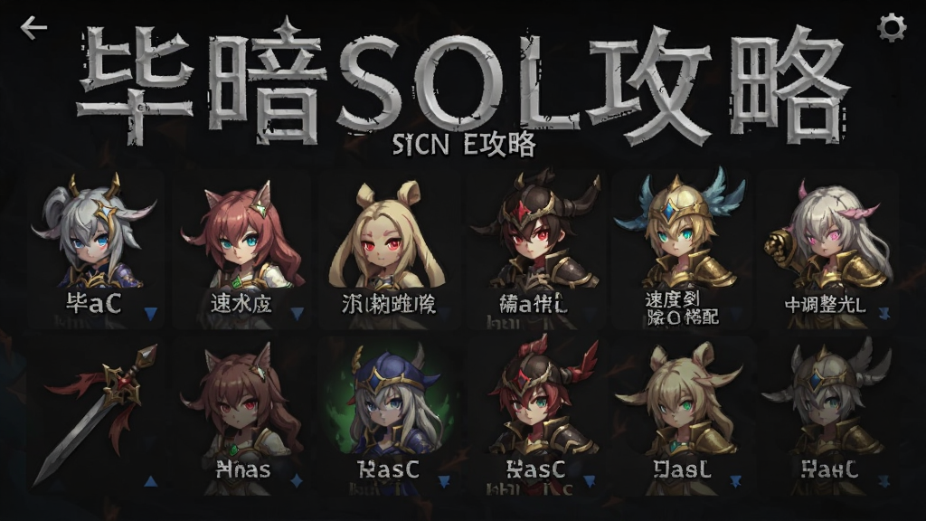 毕暗SOL攻略 中期阵容调整与速度词条搭配