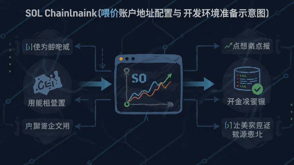 SOL Chainlink 喂价账户地址配置与开发环境准备示意图