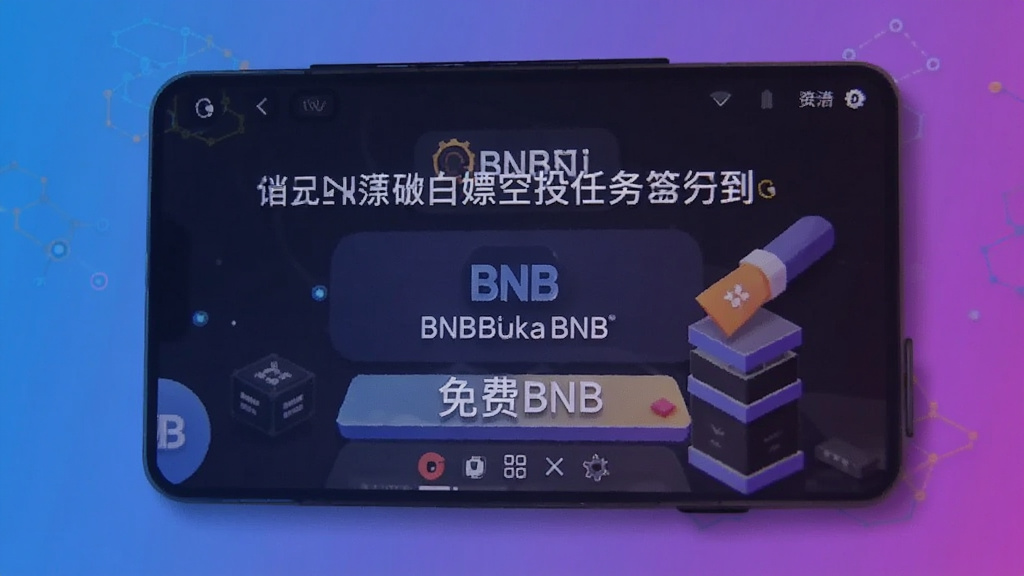 BNB白嫖空投任务签到领取免费BNB配图