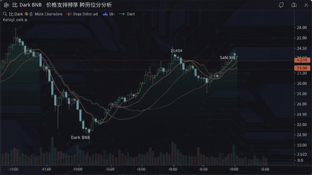 比暗BNB价格支撑压力位分析图