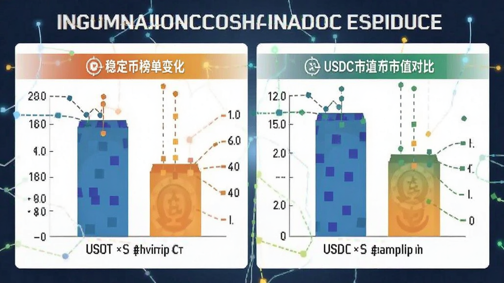 USDT排名与USDC市值对比 稳定币榜单变化配图