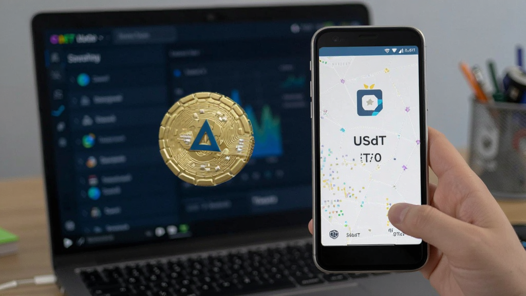 USDT 泰达币钱包助记词备份与链选择配图