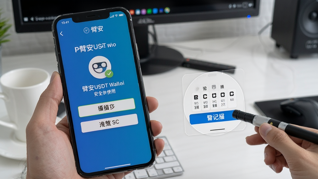 臂安USDT钱包安全使用操作界面与助记词备份场景