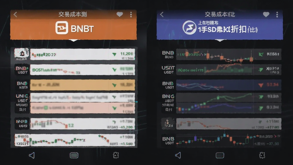 BNB��USDT�������ۿ۶Ա� ���׳ɱ�ʵ���ͼ