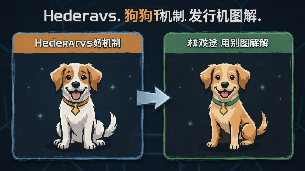 Hederavs狗狗币发行机制和用途区别图解
