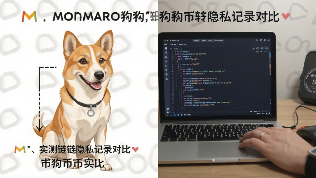 Monero 狗狗币转账实测 链上隐私记录对比 配图