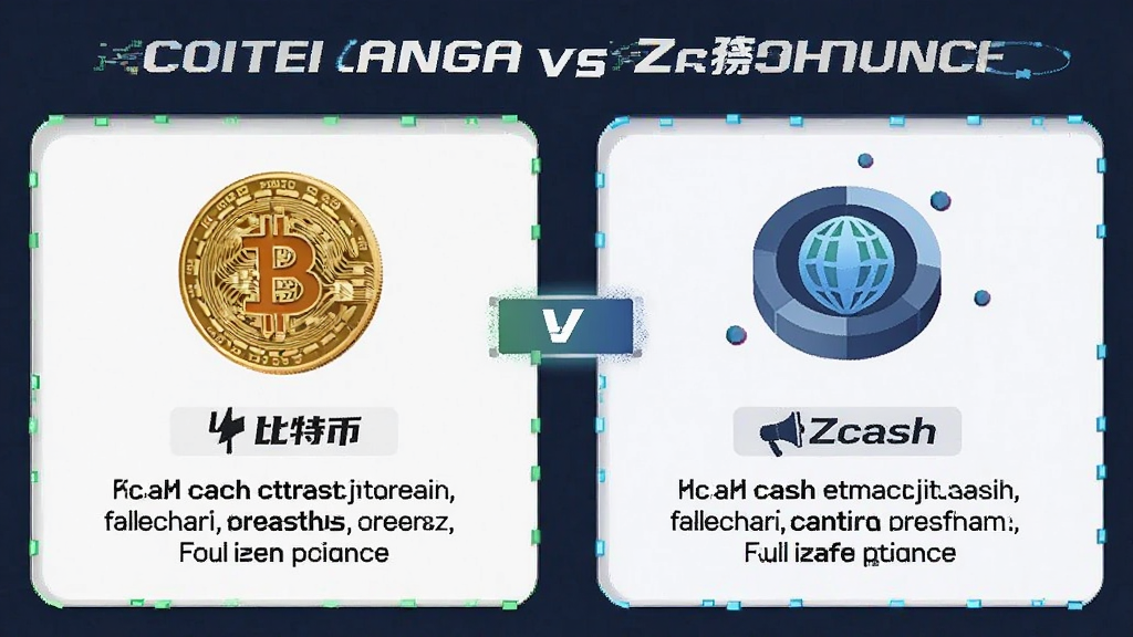 比特币vsZcash链上交易透明与隐私机制对比图