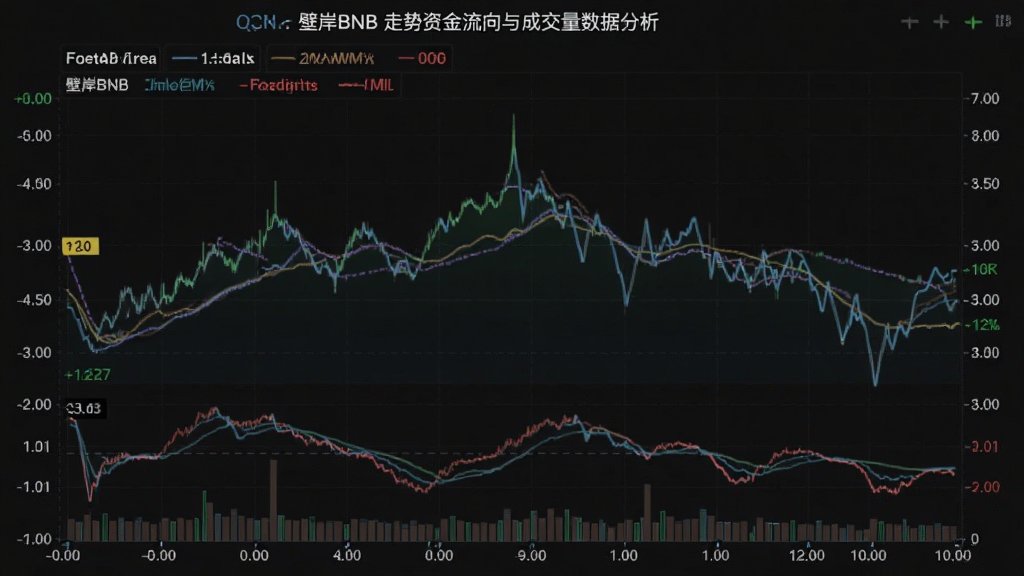 壁岸BNB走势资金流向与成交量数据分析图