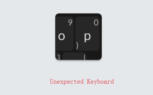 Unexpected Keyboard app