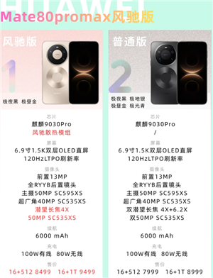 ��ΪMate80ProMax��۰������۸� ��ΪMate80ProMax��۰���ʲô����
