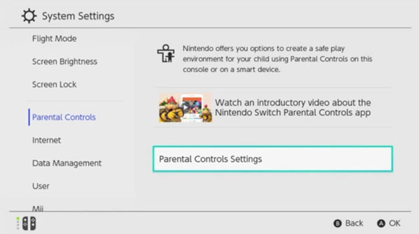 �����üҳ����app���°汾(Nintendo Switch Parental Controls)