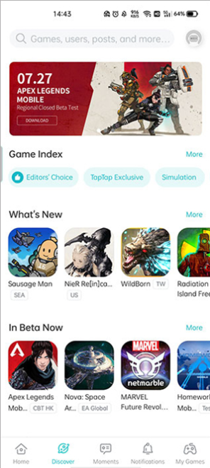 TapTap���ʷ���װ��