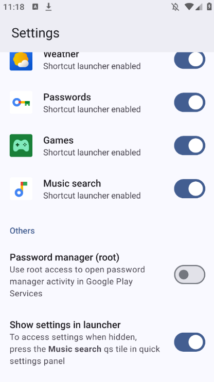 Google Shortcuts Launcher�������