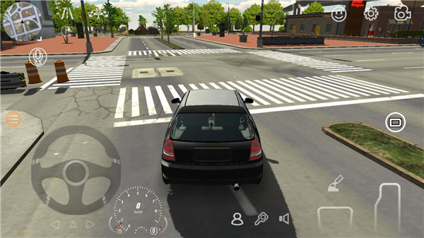 手动挡停车场奔驰面包车模组汉化版怎么玩：