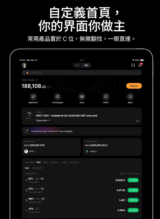 bybit�й���½����appv5.12.0 �ֻ���