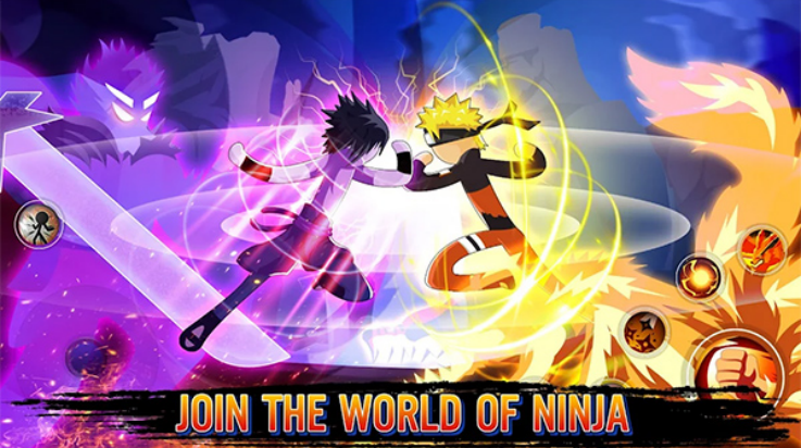 ��Ӱ���ߴ�ս��Ϸ(NinjaStickmanFight)v1.6 ���°�