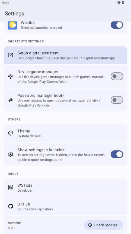 Google Shortcuts Launcher�������v5.7 ���°�