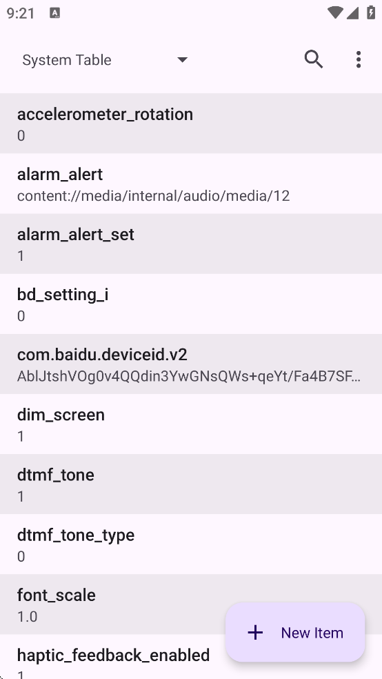 Settings Database Editor.apkv3.0-rc01 ���°�