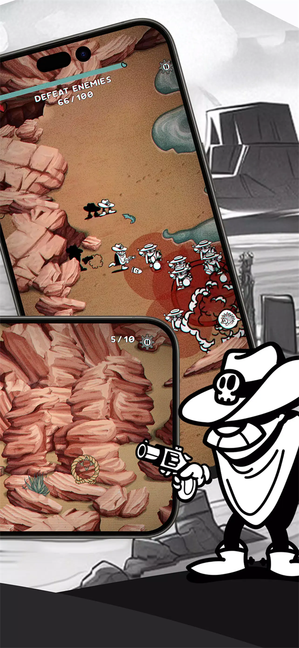 ����Ƭ������ɱ��Ϸ(Ponchorado)v1.0.5 ��׿��