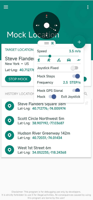 XposedFakeLocation�������