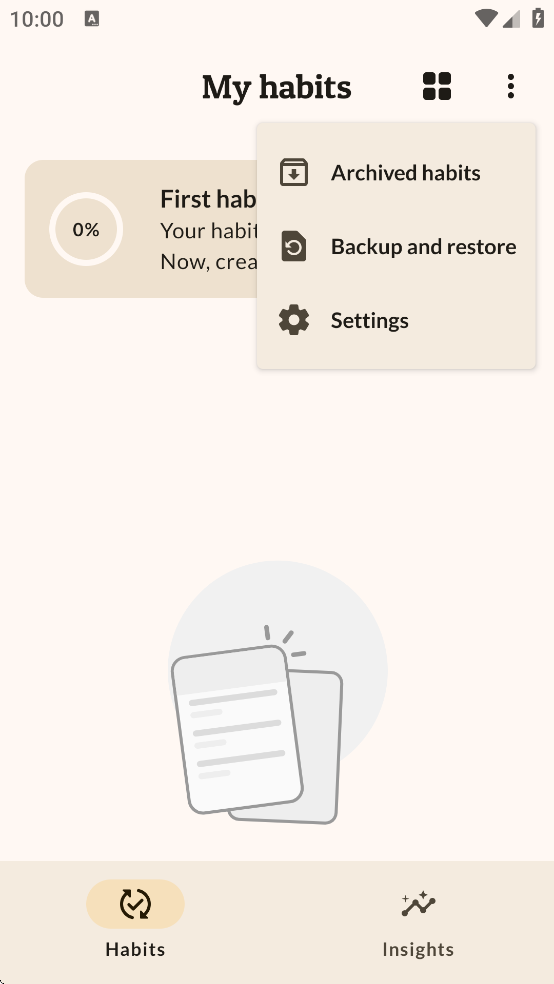 Habit Builder����ϰ��