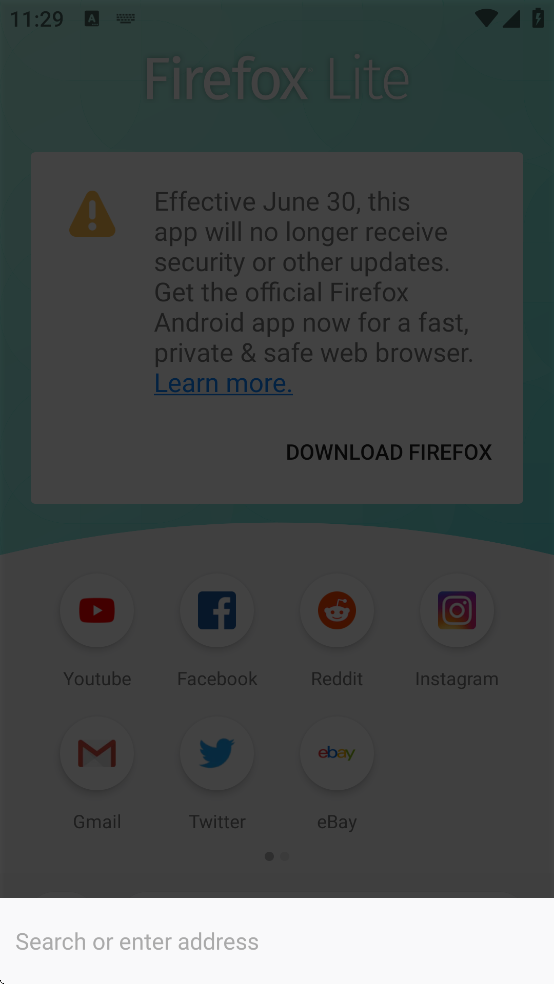 Firefox Lite apk