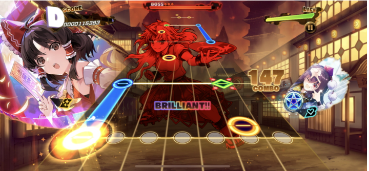 东方弹幕神乐手游(ダンカグ) 东方弹幕神乐手游(ダンカグ)