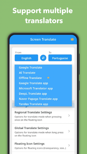 Translate On Screen������