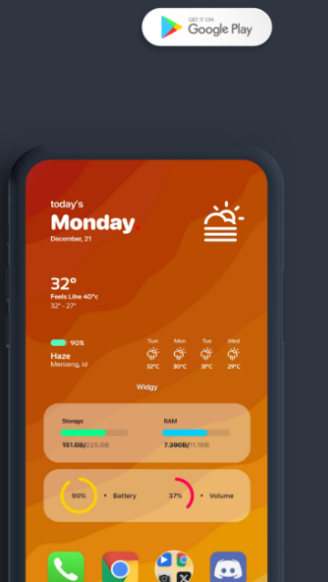 Apple for KWGT����