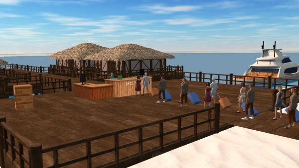 ��̲�Ƶ�ģ����3d(Beach Hotel Simulator 3D)v17.0.0 ��׿��