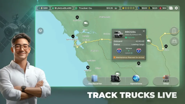 卡车经理游戏(Truck Manager安装器)v1.2.30 安卓版