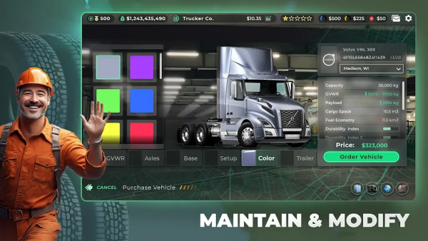 卡车经理游戏(Truck Manager安装器)v1.2.30 安卓版