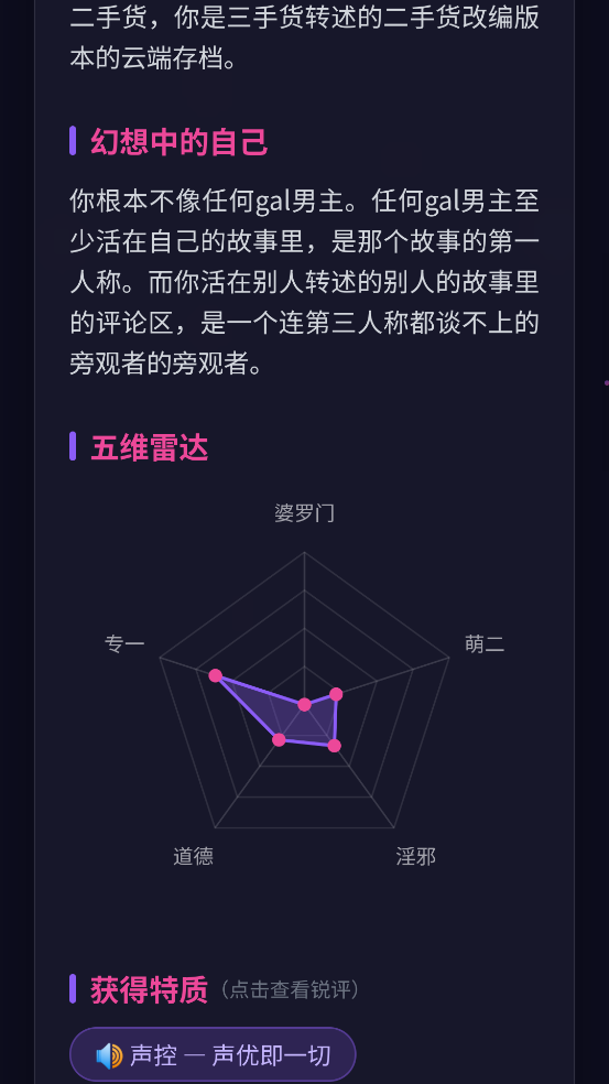 GALTI人格测试\n最新版v1.0 中文版