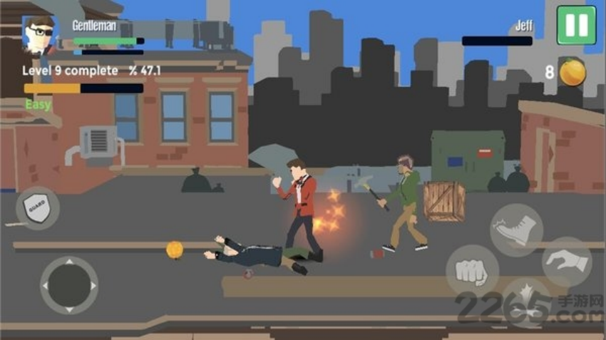Gangster Street Fight�ڰ��ս��Ϸv1.1 �ٷ���
