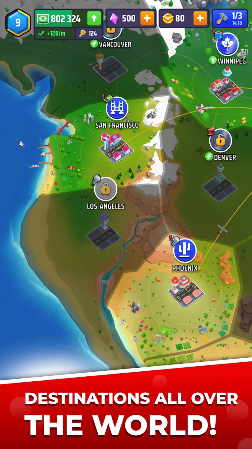 ���зɻ������Ϸ(Airplane Inc.)v1.9.0 ��׿��