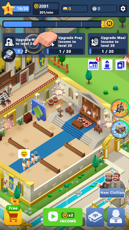 ��ɢ�̻�����Ϸ(Idle Church Tycoon)v0.0.1 ��׿��