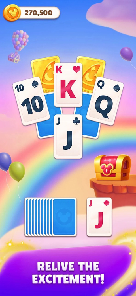 ��ʿ��ֽ����Ϸ�ֻ���(Disney Solitaire��װ��)v1.16.1 �ٷ���