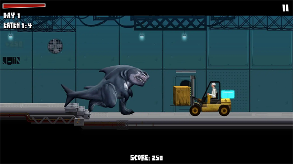 ʳ������ֱײ��Ϸ(Sharkosaurus Rampage)v6 ��׿��