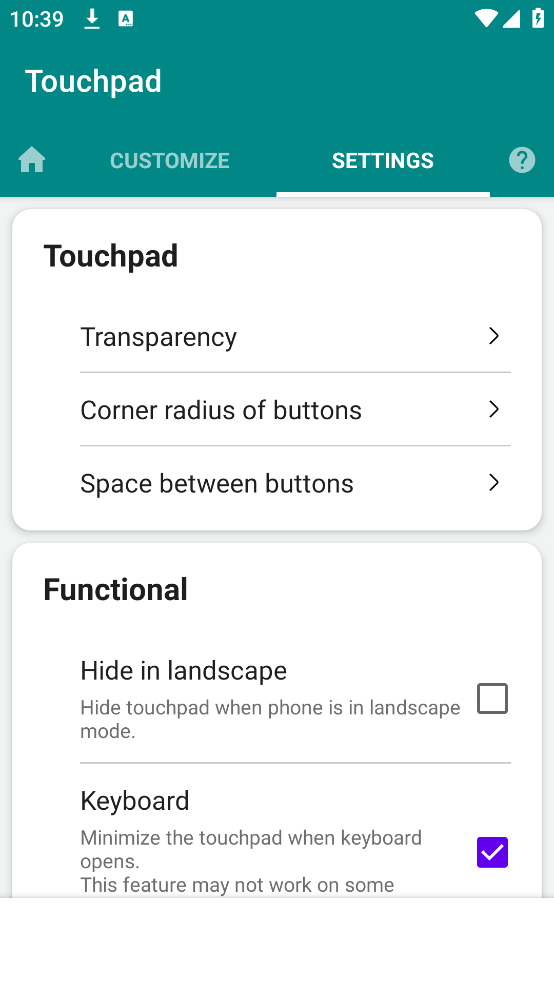 Touchpad for Big Phone & Tab����v1.4.6 ���°�