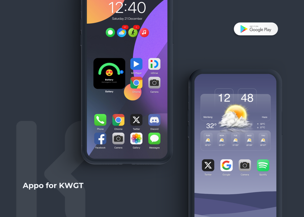 Apple for KWGT����v10.0 �ֻ���