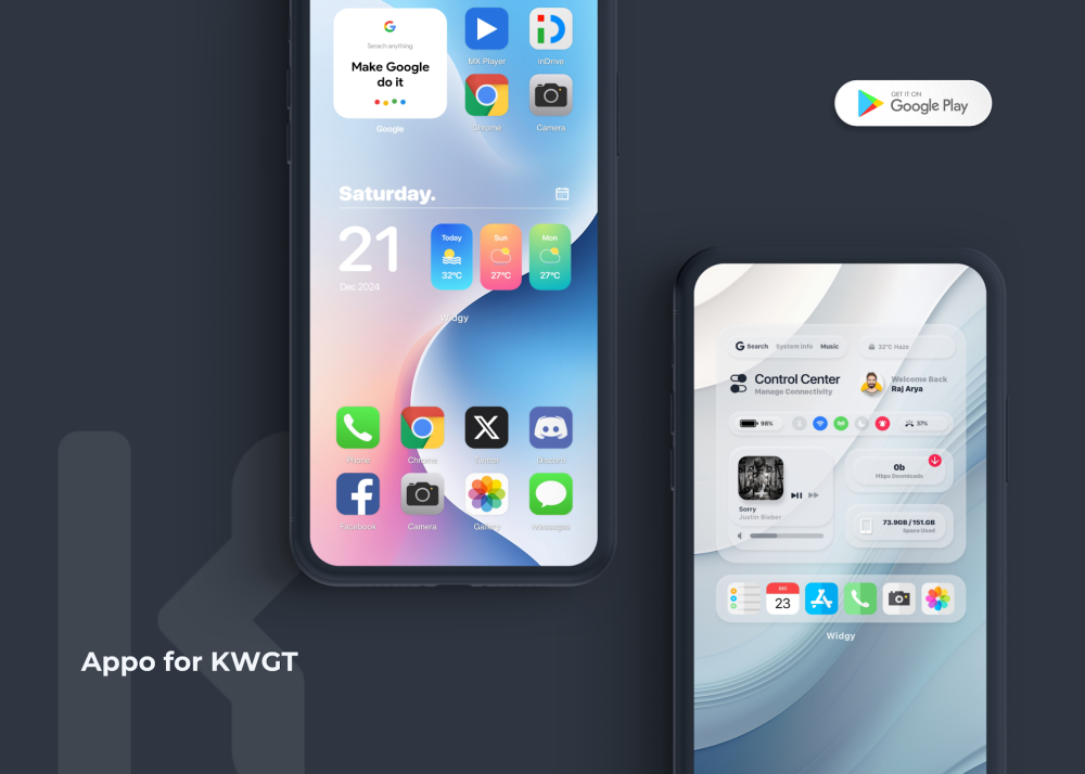 Apple for KWGT����v10.0 �ֻ���