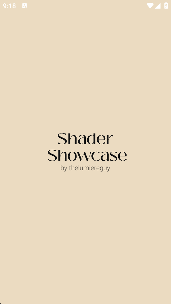 Shader Showcase��ֽv1.0.0 ��׿��