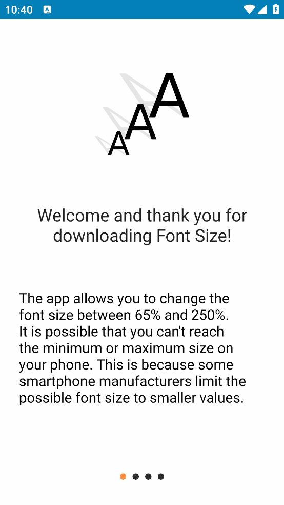 Font Size�ٷ���v1.15.4 ��׿��