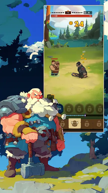 �ҵķ���Ӣ����Ϸ(My Hero Idle)v1.7 ��׿��