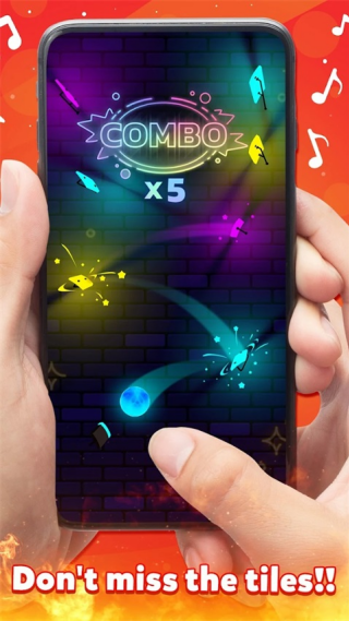 �ɶ�ʱ����Ϸ(Music Ball Tunes: Falling Ball��װ��)v1.3.1 ��׿��